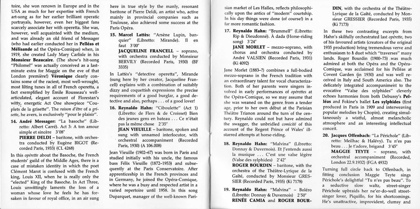 Middle of cover of BBCCD755